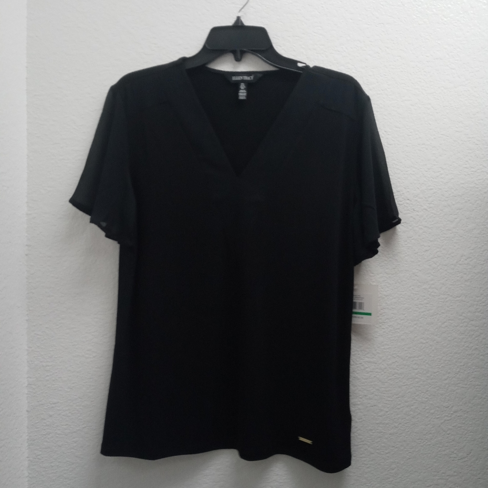 Black Ellen Tracy Top